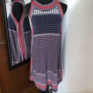 Max Studio Geometric Swing Dress